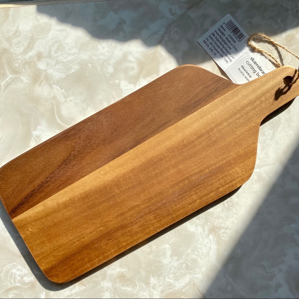 NWT Danish Acacia Cutting Board